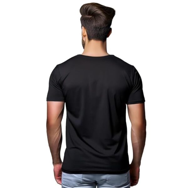 Generic Shiv Ji Graphic Printed Black T-Shirt for Men